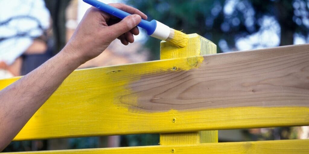 fence painting